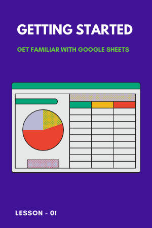 Getting started guide for Google Sheets