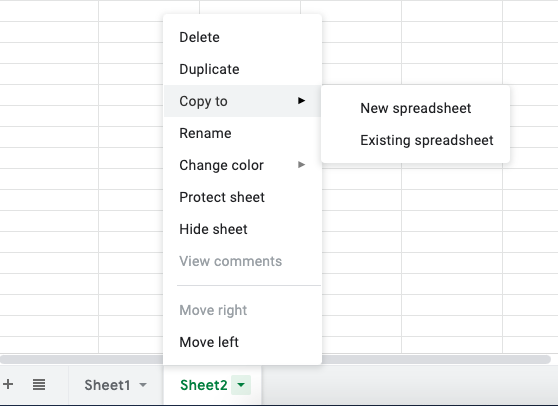 Google sheets formulas not updating create new sheet