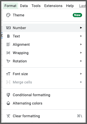 how to format zip codes in google sheets