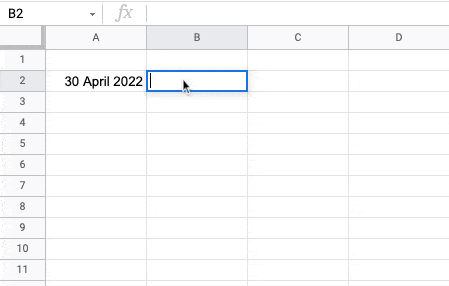 first Friday of month in google sheets